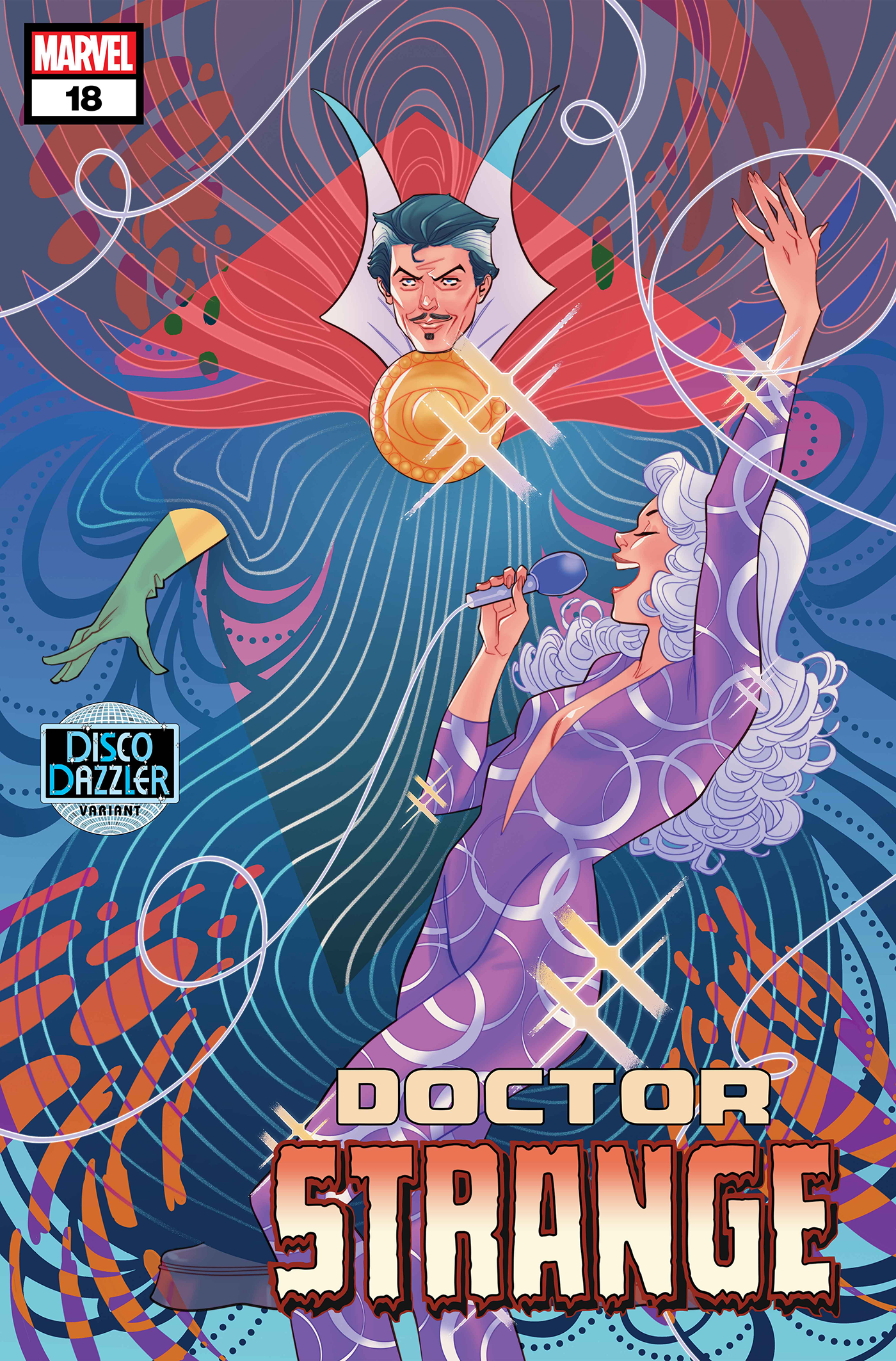 DOCTOR STRANGE #18 MARGUERITE SAUVAGE DISCO DAZZLER VARIANT - End Of The Earth Comics