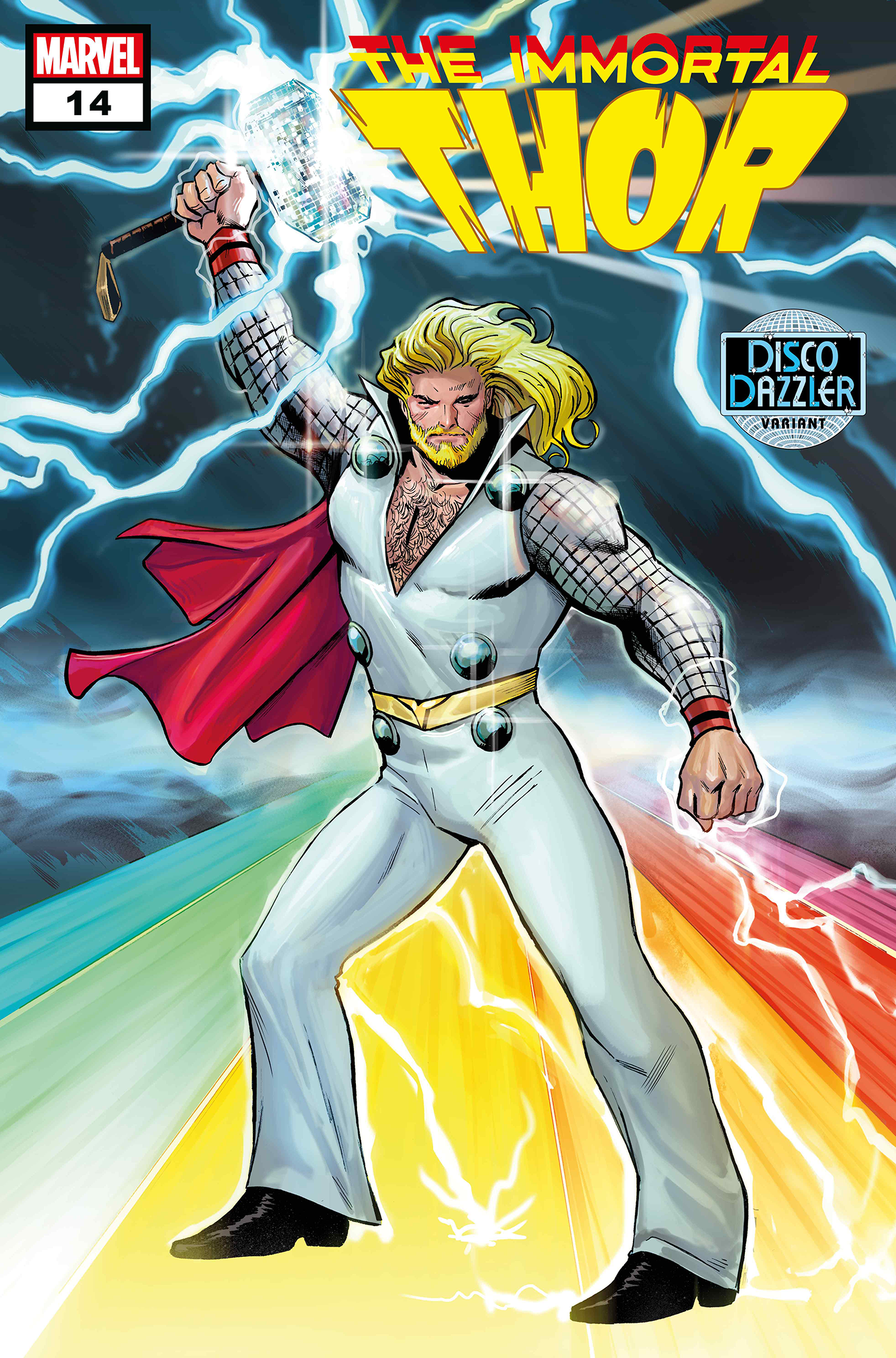 IMMORTAL THOR #14 LEE GARBETT DISCO DAZZLER VARIANT - End Of The Earth Comics