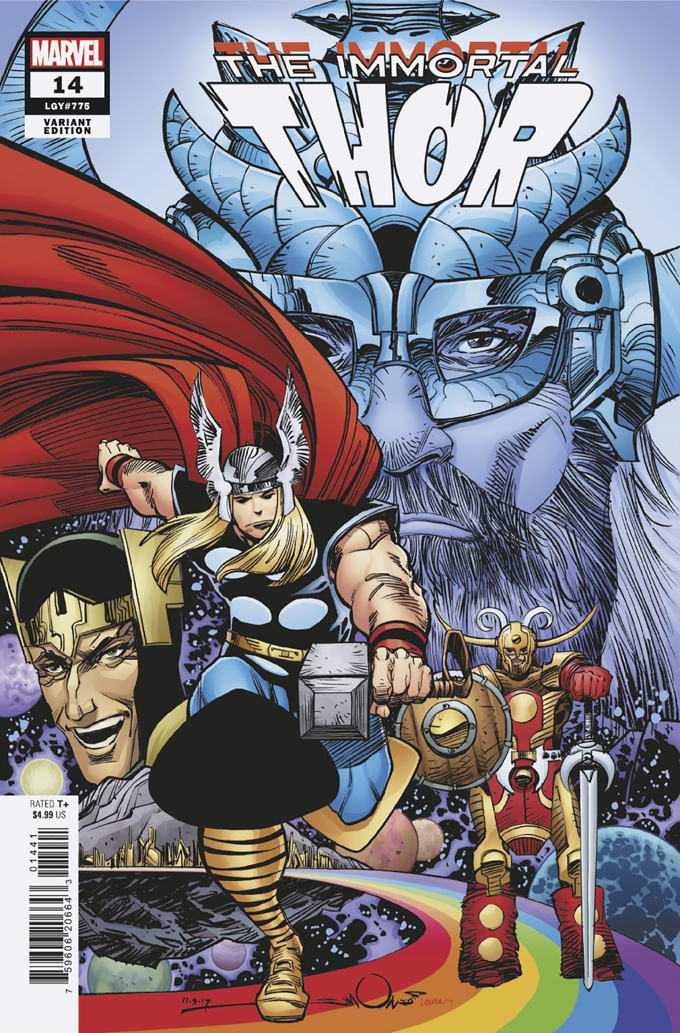 IMMORTAL THOR #14 WALT SIMONSON VARIANT - End Of The Earth Comics