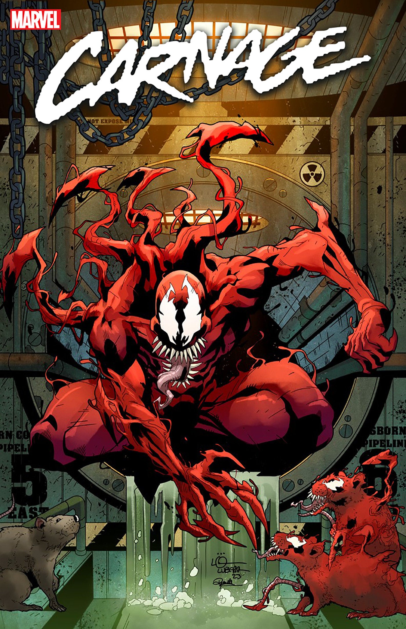 CARNAGE #8 LOGAN LUBERA VARIANT {{ End Of The Earth Comics }}