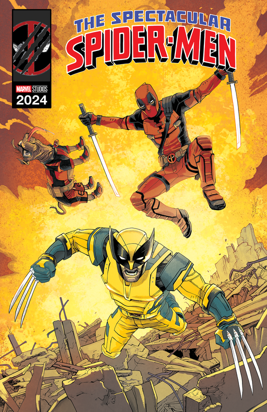 THE SPECTACULAR SPIDER-MEN #6 DECLAN SHALVEY DEADPOOL & WOLVERINE WEAPON X-TRACTION VARIANT [DPWX] - End Of The Earth Comics