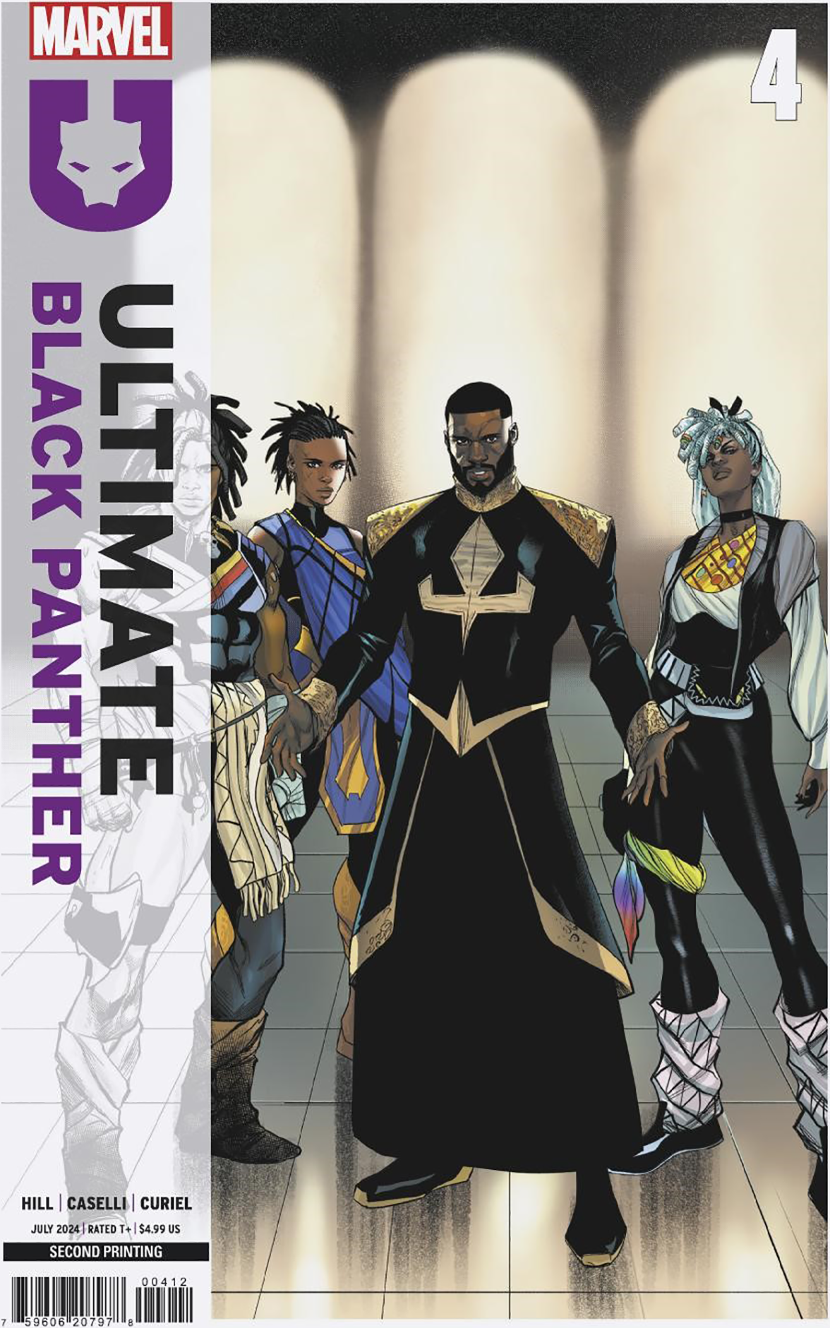 ULTIMATE BLACK PANTHER #4 STEFANO CASELLI 2ND PRINTING VARIANT - End Of The Earth Comics