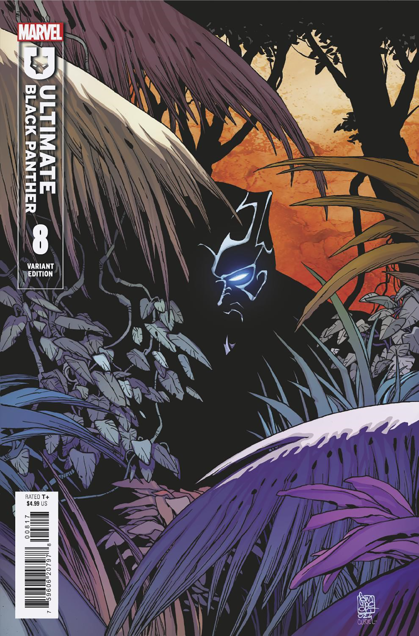 ULTIMATE BLACK PANTHER #8 GIUSEPPE CAMUNCOLI VARIANT[1:25] - End Of The Earth Comics