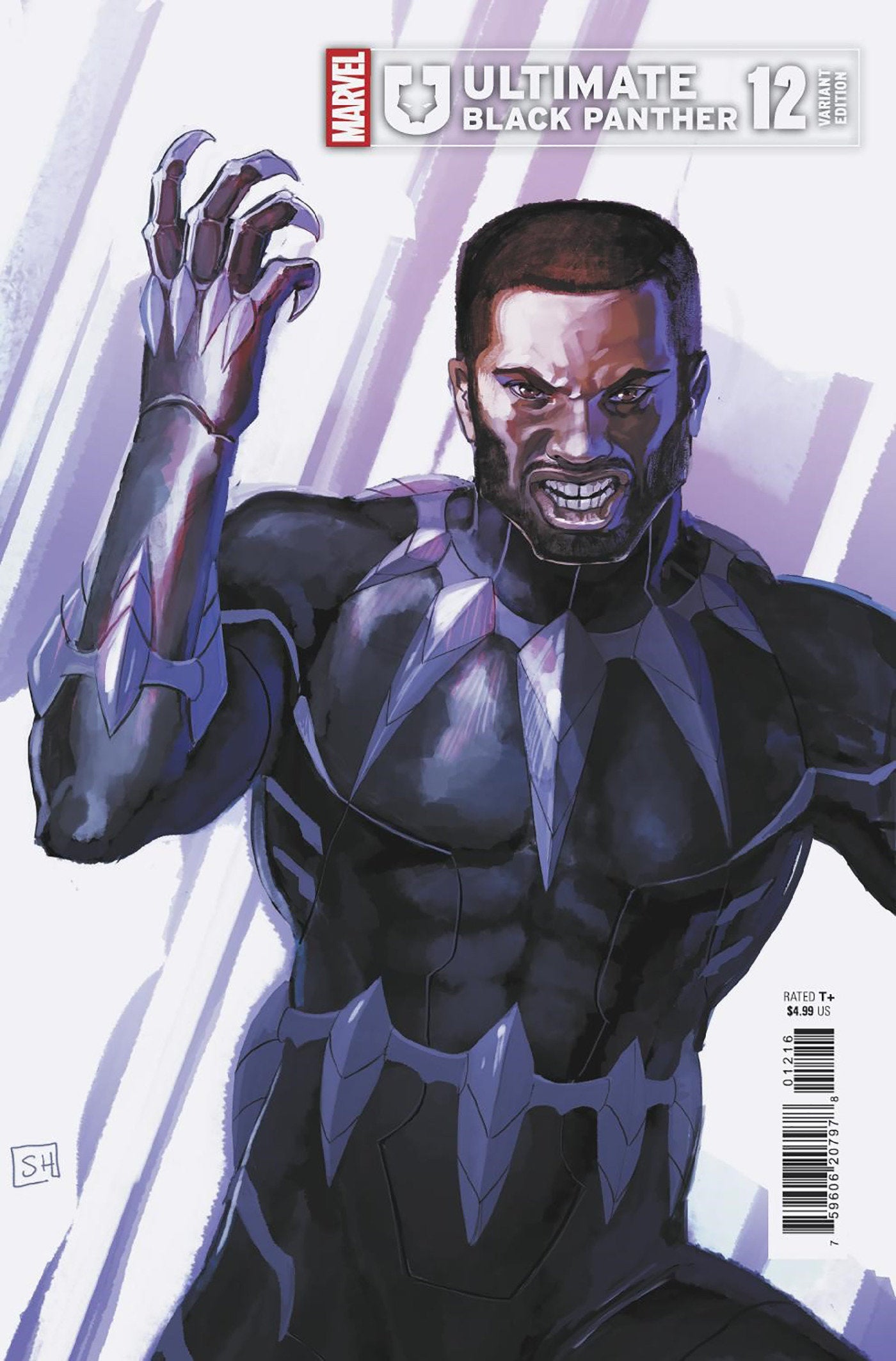 ULTIMATE BLACK PANTHER #12 STEPHANIE HANS VARIANT 1:25