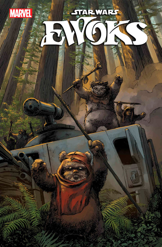 STAR WARS: EWOKS #2 DAVE WACHTER VARIANT - End Of The Earth Comics