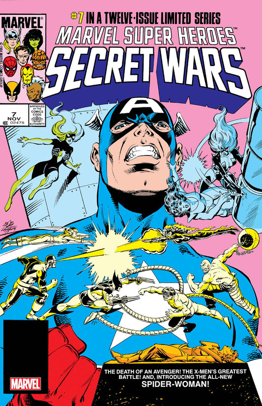 MARVEL SUPER HEROES SECRET WARS #7 FACSIMILE EDITION FOIL VARIANT {{ End Of The Earth Comics }}