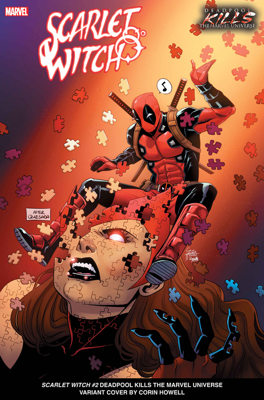 SCARLET WITCH #2 CORIN HOWELL DEADPOOL KILLS THE MARVEL UNIVERSE VARIANT - End Of The Earth Comics