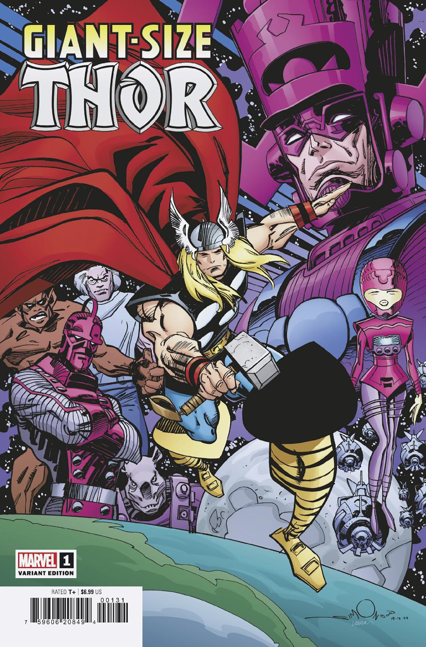 GIANT-SIZE THOR #1 WALT SIMONSON VARIANT - End Of The Earth Comics