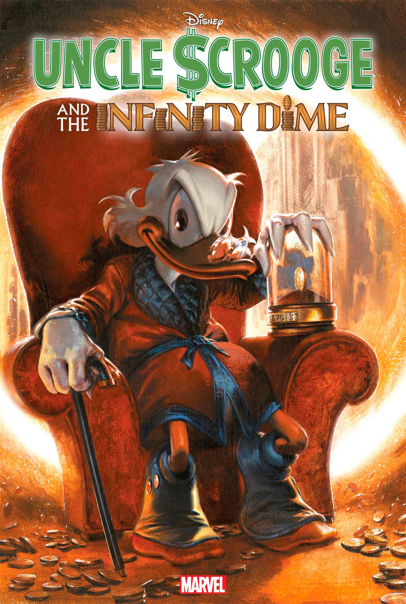 UNCLE SCROOGE AND THE INFINITY DIME #1 GABRIELE DELL'OTTO VARIANT 1:10 {{ End Of The Earth Comics }}