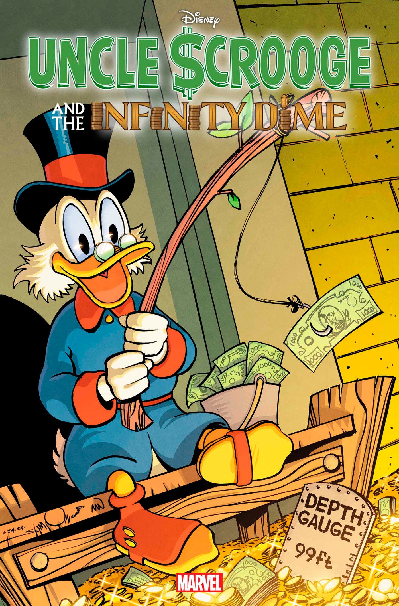 UNCLE SCROOGE AND THE INFINITY DIME #1 WALT SIMONSON VARIANT 1:25 {{ End Of The Earth Comics }}