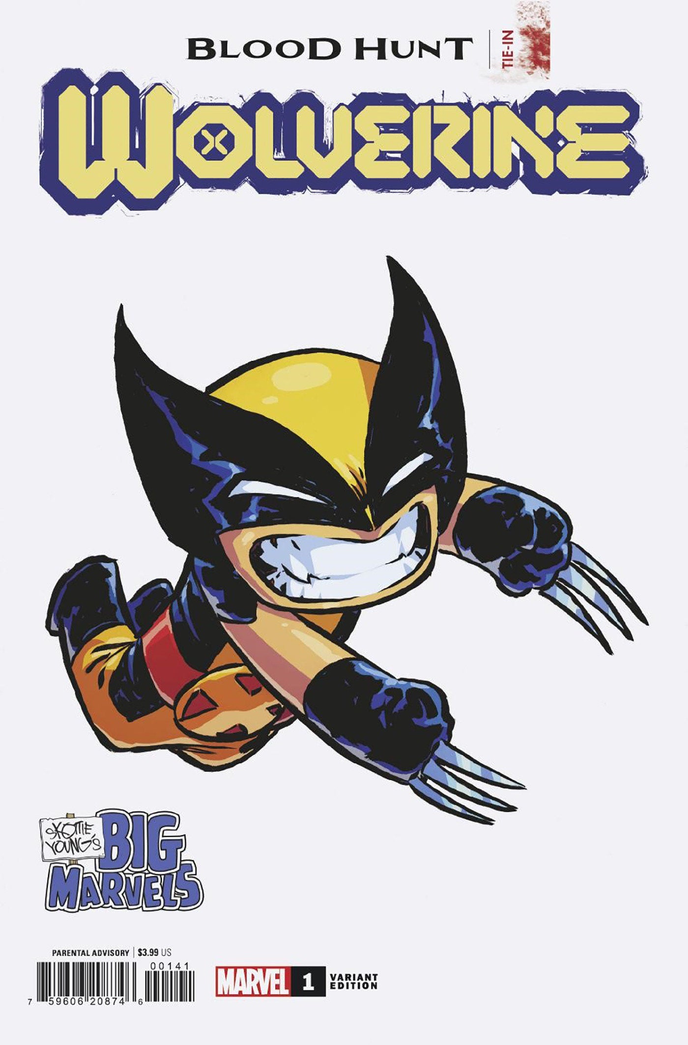 WOLVERINE: BLOOD HUNT #1 SKOTTIE YOUNG'S BIG MARVEL VARIANT [BH] {{ End Of The Earth Comics }}