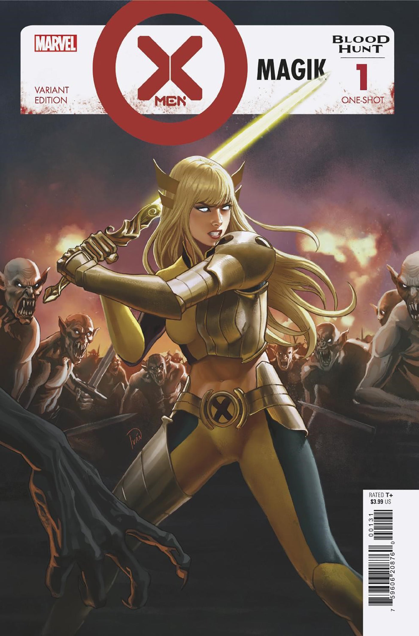 X-MEN: BLOOD HUNT - MAGIK #1 IVAN TALAVERA MAGIK VARIANT [BH] - End Of The Earth Comics