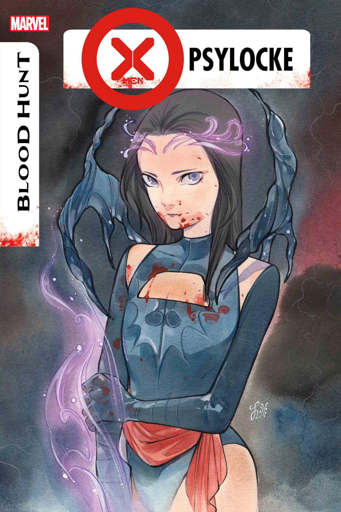 X-MEN: BLOOD HUNT - PSYLOCKE #1 PEACH MOMOKO VARIANT [BH]