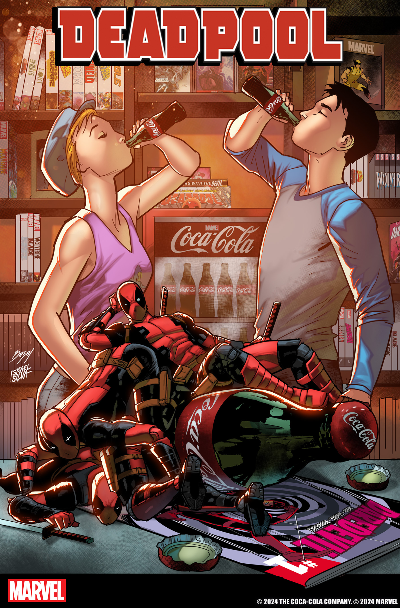 DEADPOOL #5 JAN BAZALDUA MARVEL & COCA-COLA VARIANT - End Of The Earth Comics