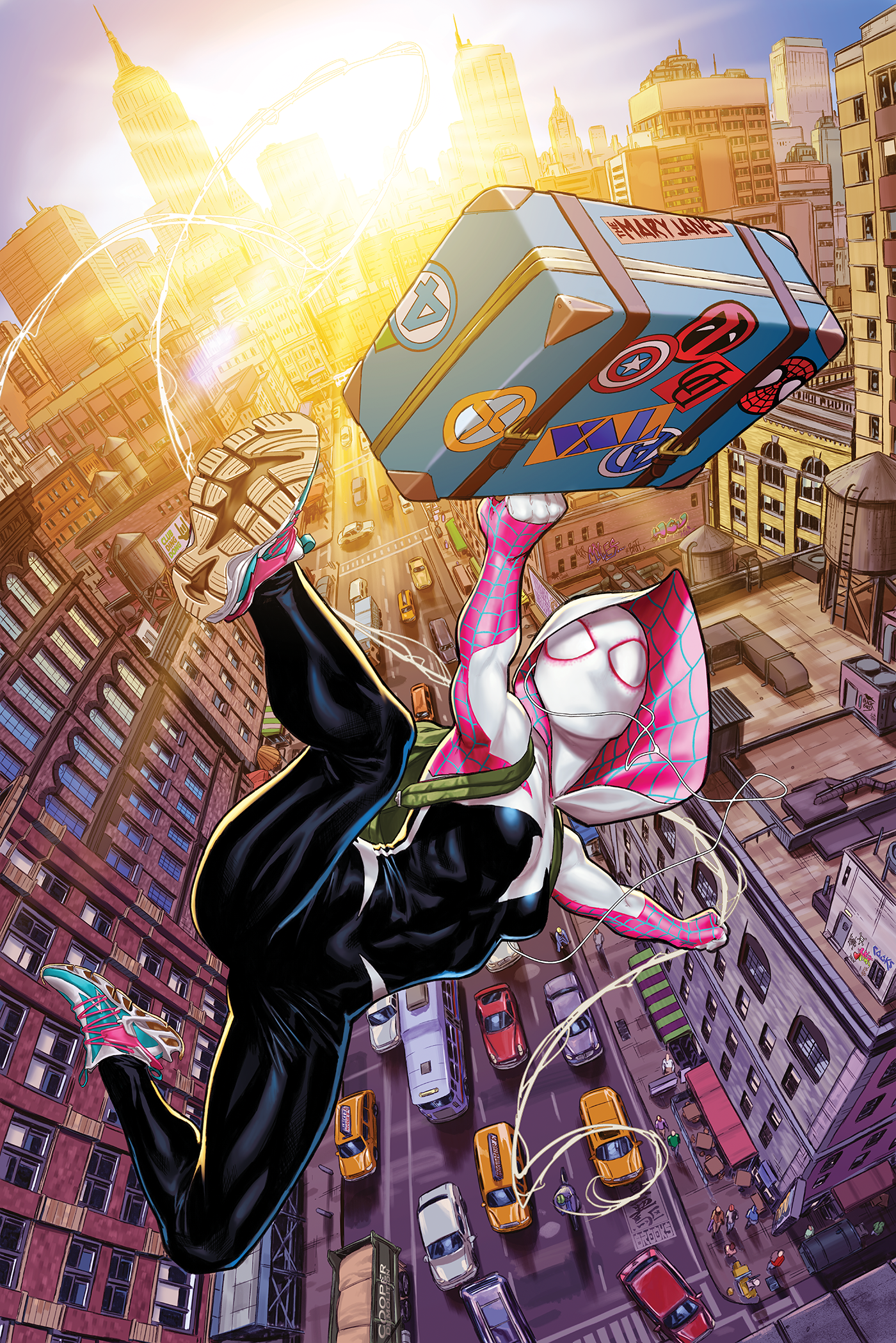 SPIDER-GWEN: THE GHOST-SPIDER #1 MARK BROOKS RATIO VIRGIN 2ND PRINTING VARIANT[1:25] - End Of The Earth Comics