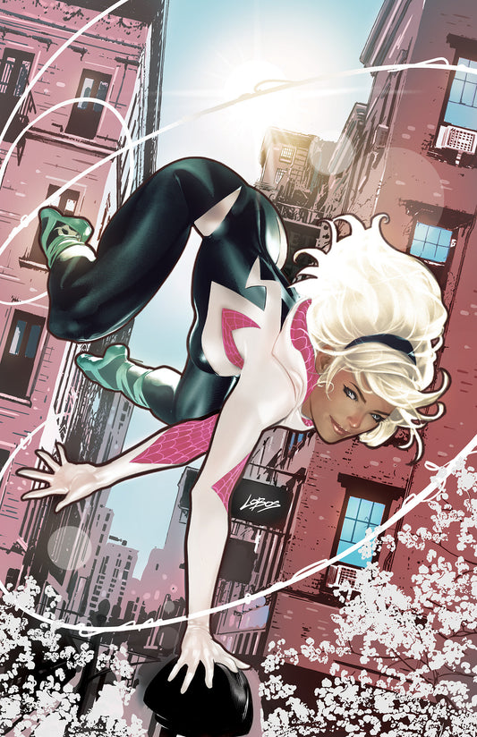 SPIDER-GWEN: THE GHOST-SPIDER #3 PABLO VILLALOBOS VIRGIN VARIANT [DPWX] 1:50 {{ End Of The Earth Comics }}