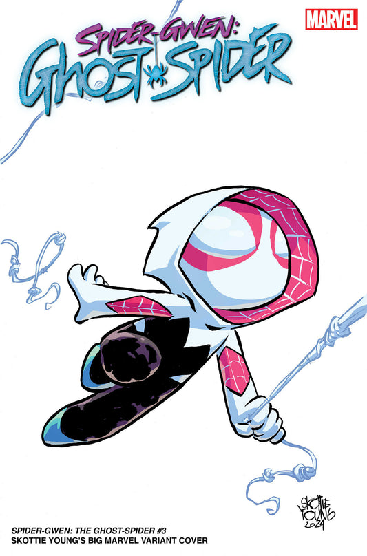 SPIDER-GWEN: THE GHOST-SPIDER #3 SKOTTIE YOUNG'S BIG MARVEL VARIANT [DPWX] {{ End Of The Earth Comics }}