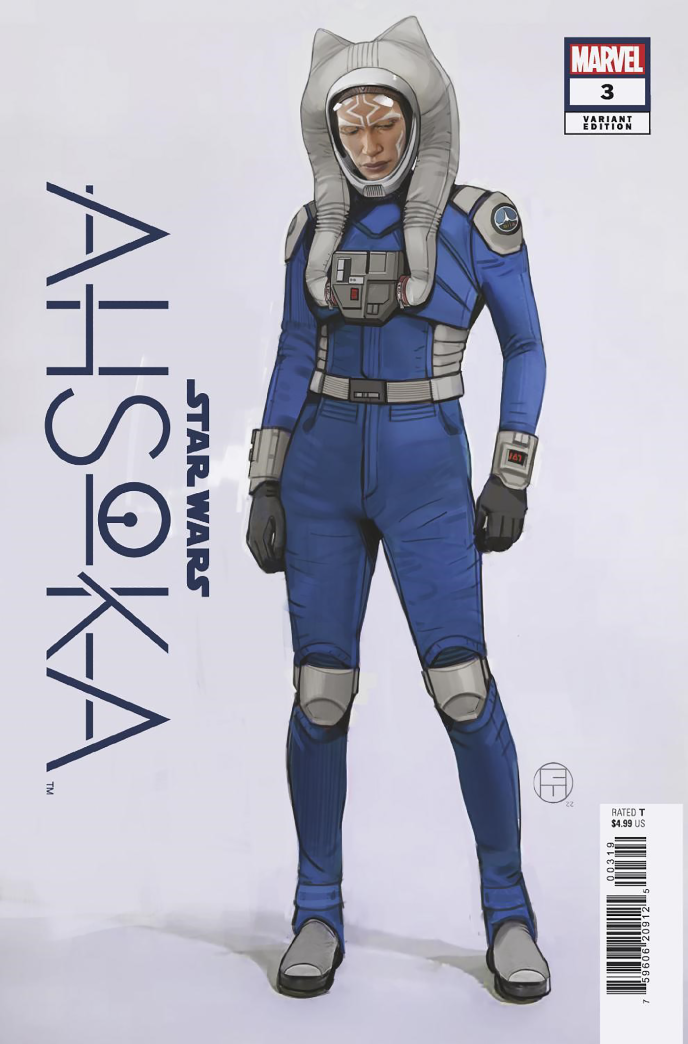 STAR WARS: AHSOKA #3 CONCEPT ART VARIANT[1:10] - End Of The Earth Comics