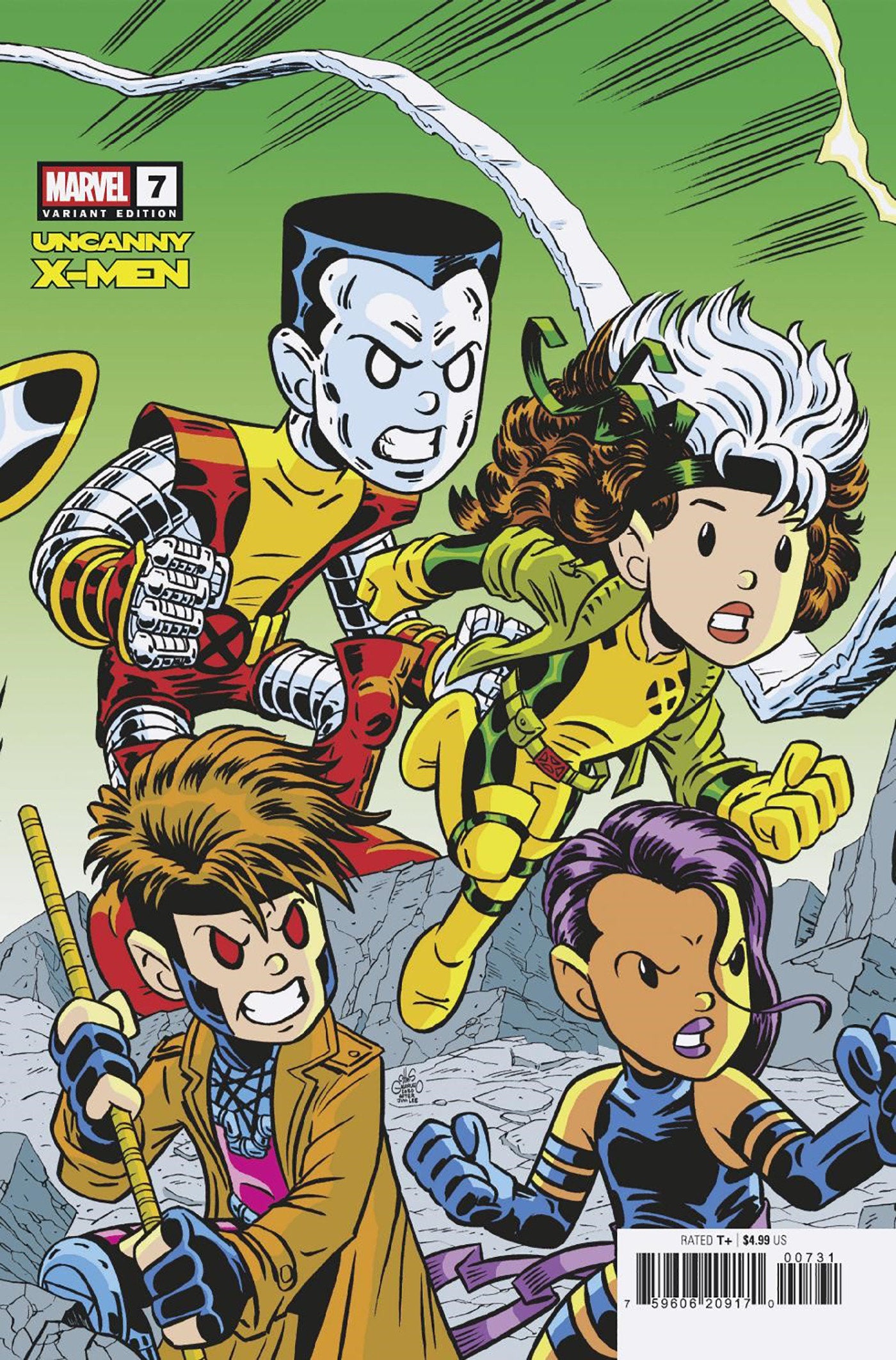 UNCANNY X-MEN #7 CHRIS GIARRUSSO CONNECTING VARIANT [ROG]