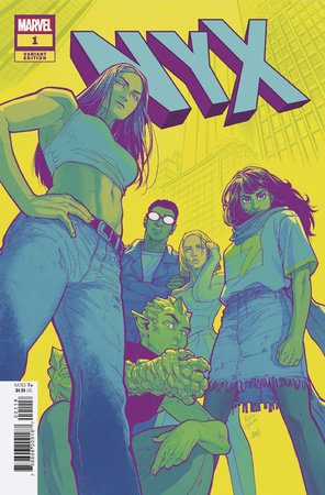 NYX #1 RICKIE YAGAWA VARIANT 1:25 - End Of The Earth Comics