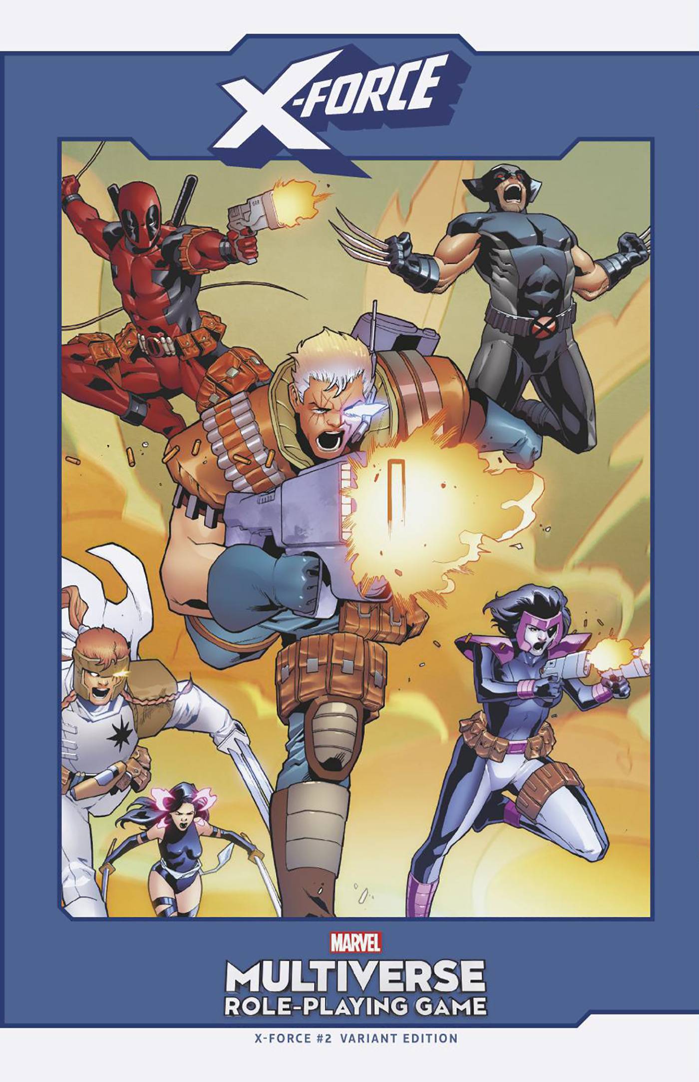 X-FORCE #2 RUAIRI COLEMAN MARVEL MULTIVERSE RPG VARIANT - End Of The Earth Comics