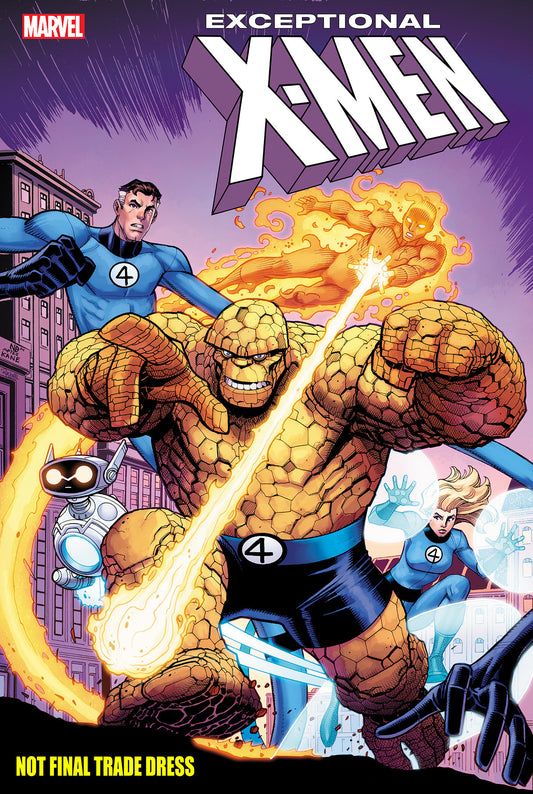 EXCEPTIONAL X-MEN #5 NICK BRADSHAW FANTASTIC FOUR HOMAGE VARIANT