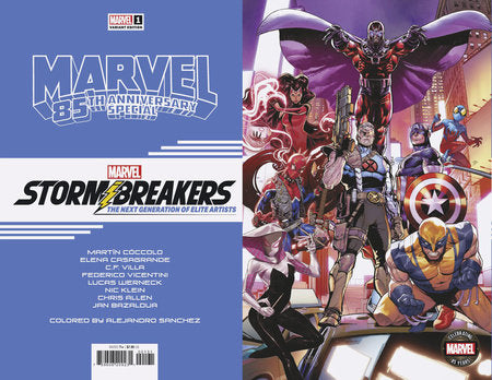 MARVEL 85TH ANNIVERSARY SPECIAL STORMBREAKERS JAM VARIANT - End Of The Earth Comics