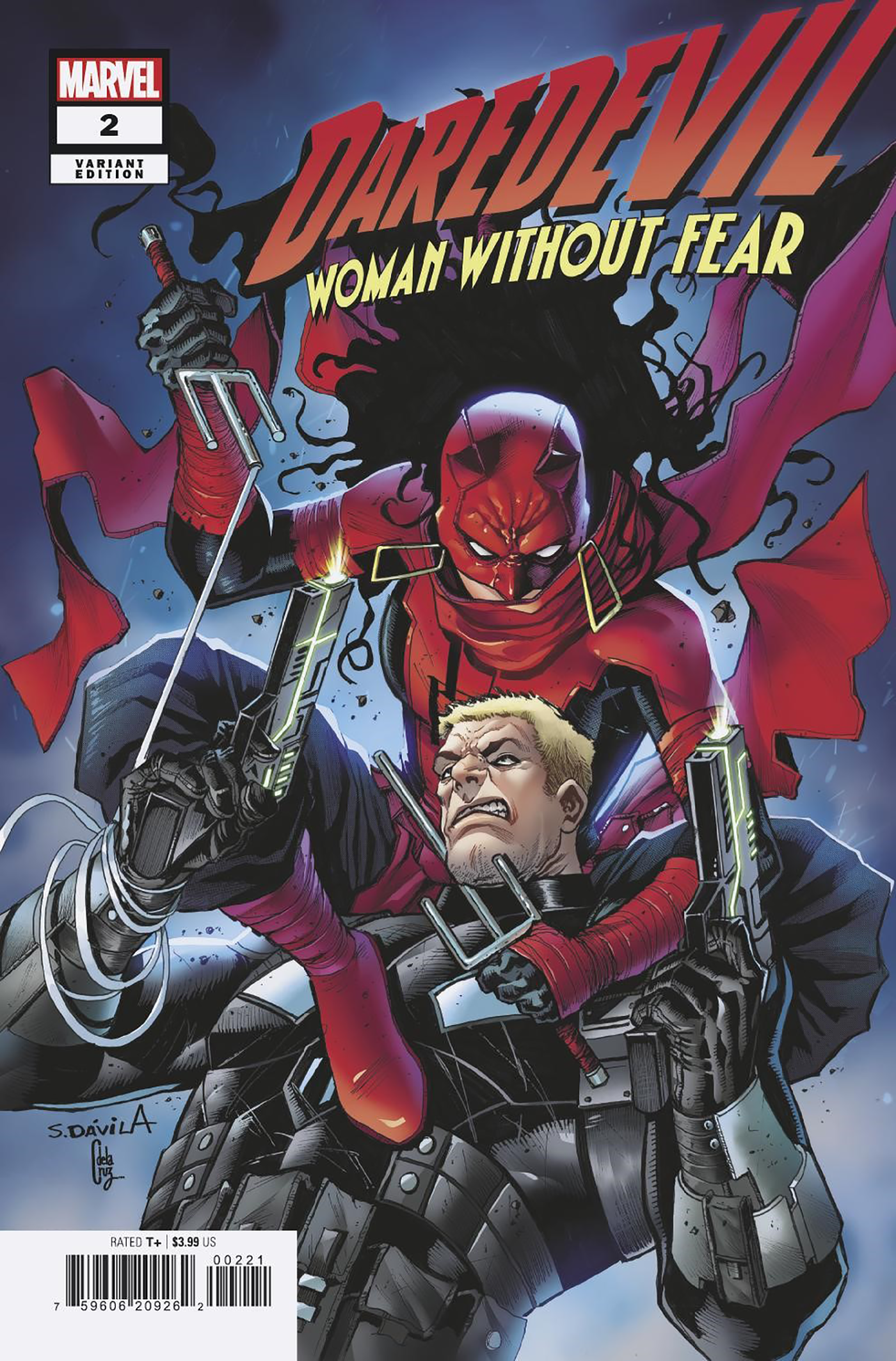 DAREDEVIL: WOMAN WITHOUT FEAR #2 GERARDO ZAFFINO VARIANT - End Of The Earth Comics