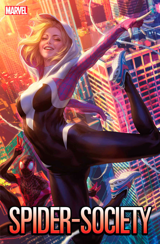 SPIDER-SOCIETY #1 ARTGERM SPIDER-GWEN VARIANT - End Of The Earth Comics