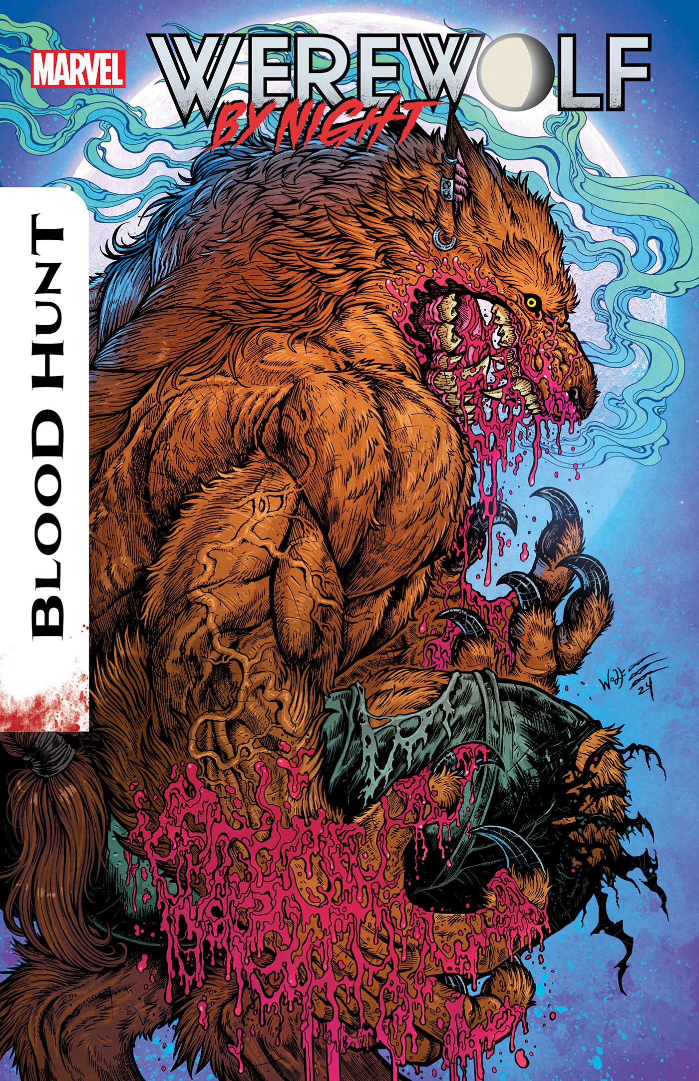 WEREWOLF BY NIGHT: BLOOD HUNT #1 MARIA WOLF VARIANT [BH] 1:25 - End Of The Earth Comics