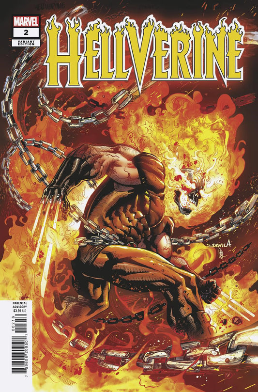 HELLVERINE #2 SERGIO DAVILA VARIANT 1:25 - End Of The Earth Comics