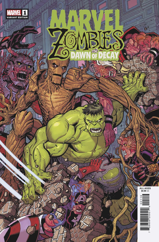 MARVEL ZOMBIES: DAWN OF DECAY #1 NICK BRADSHAW VARIANT 1:25 - End Of The Earth Comics