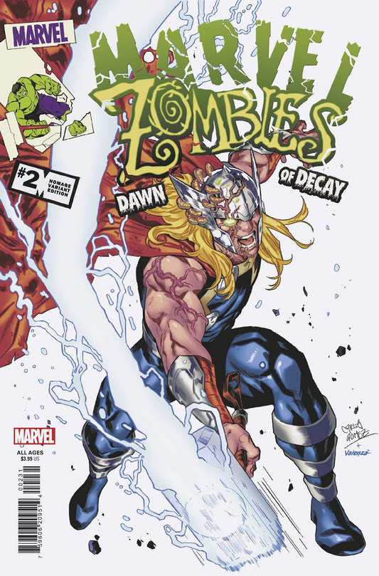 MARVEL ZOMBIES: DAWN OF DECAY #2 CARLOS GOMEZ HOMAGE VARIANT - End Of The Earth Comics