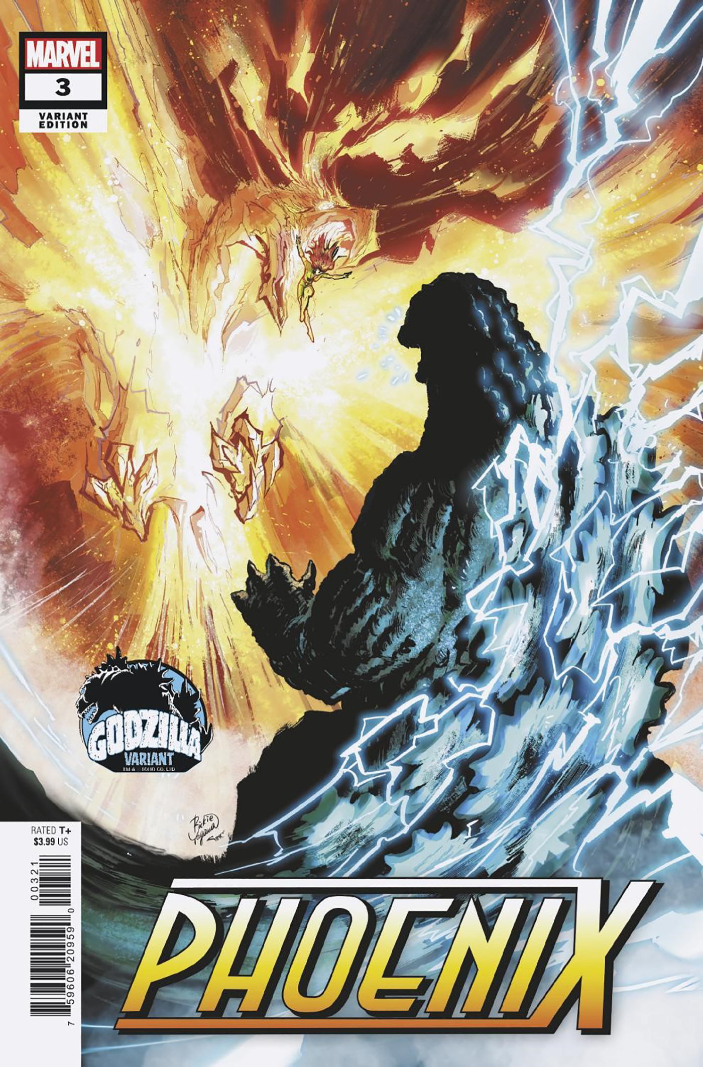 PHOENIX #3 RICKIE YAGAWA GODZILLA VARIANT - End Of The Earth Comics