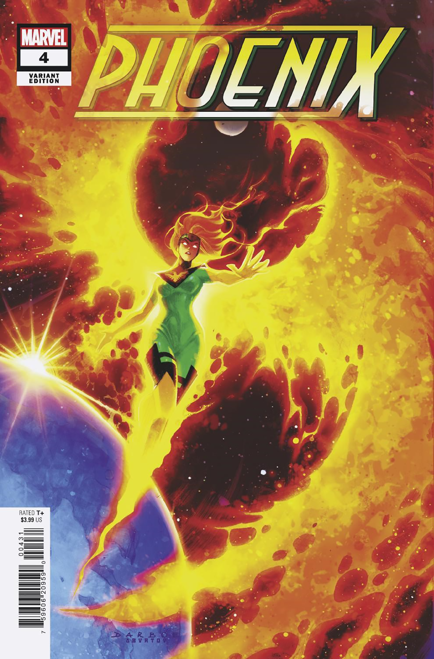 PHOENIX #4 KAREN DARBOE PHOENIX VARIANT - End Of The Earth Comics