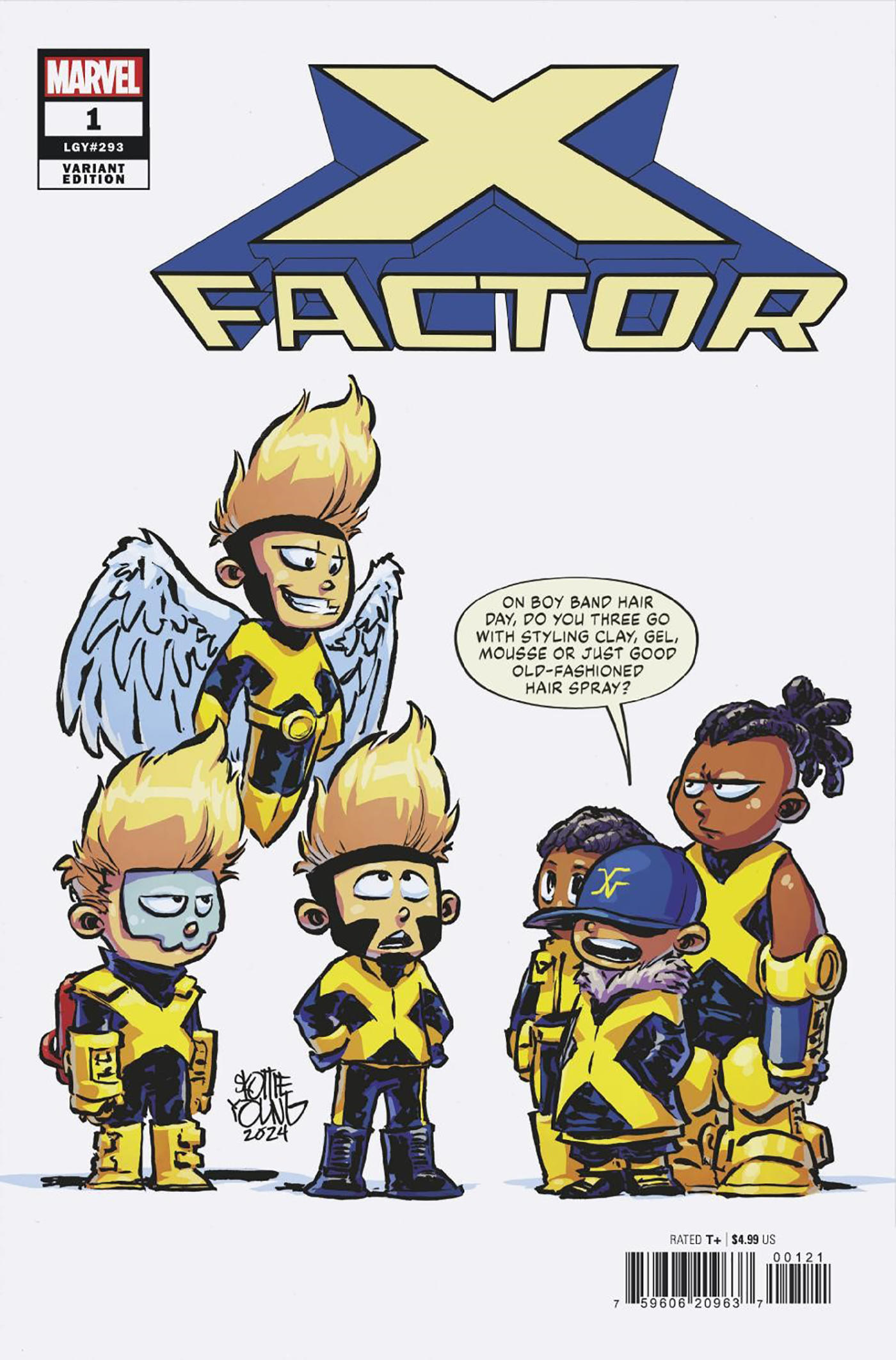 X-FACTOR #1 SKOTTIE YOUNG VARIANT - End Of The Earth Comics