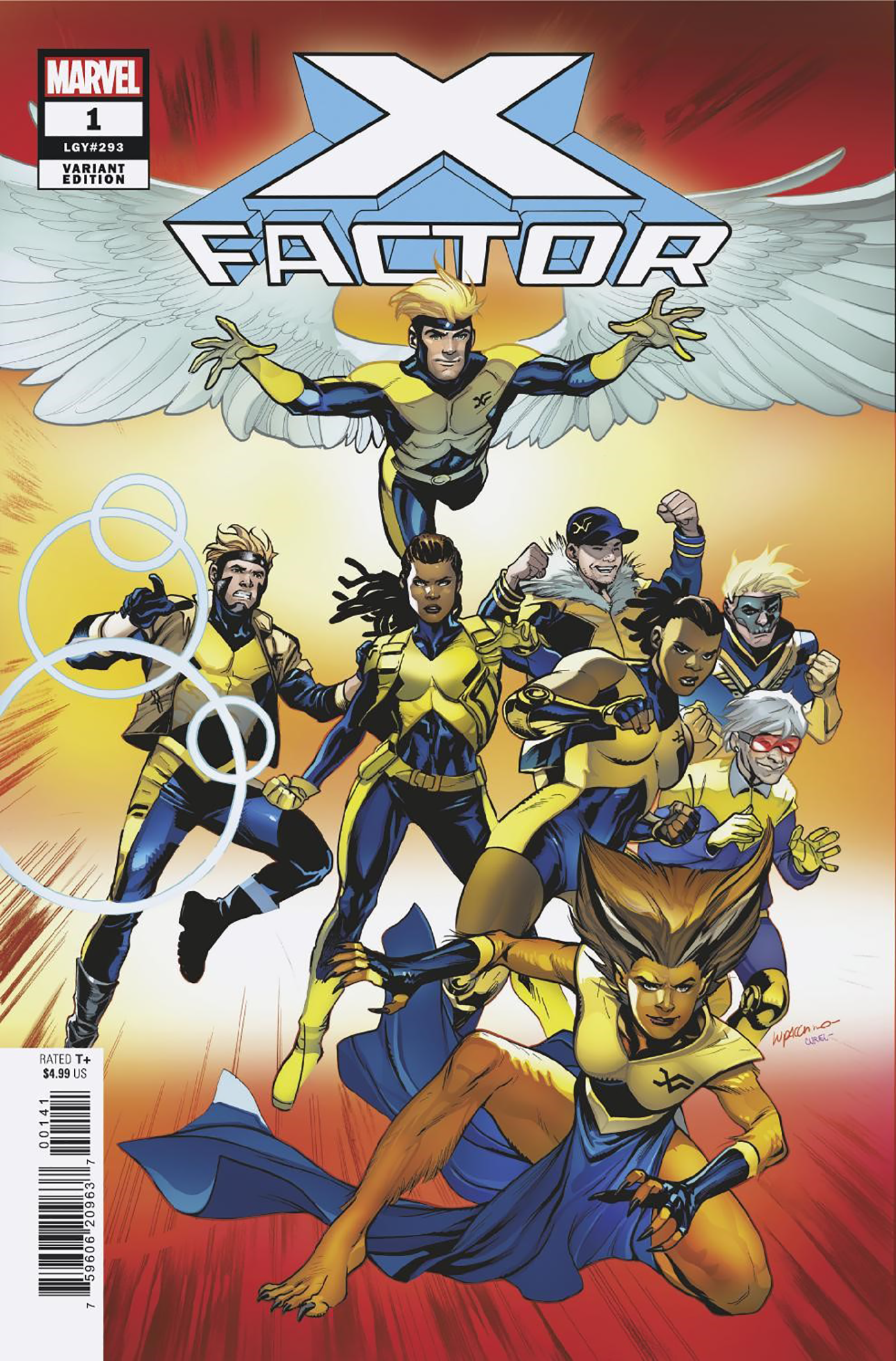 X-FACTOR #1 EMANUELA LUPACCHINO VARIANT - End Of The Earth Comics