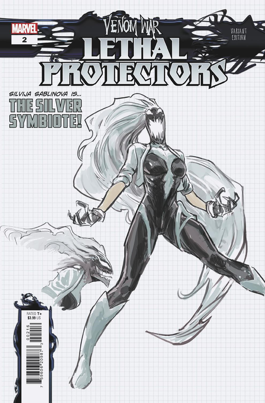 VENOM WAR: LETHAL PROTECTORS #2 LUCA MARESCA DESIGN VARIANT [VW] 1:10