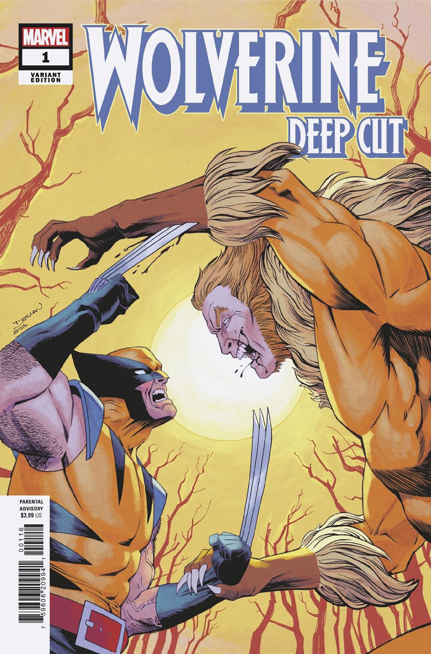 WOLVERINE: DEEP CUT #1 DECLAN SHALVEY VARIANT 1:25 - End Of The Earth Comics