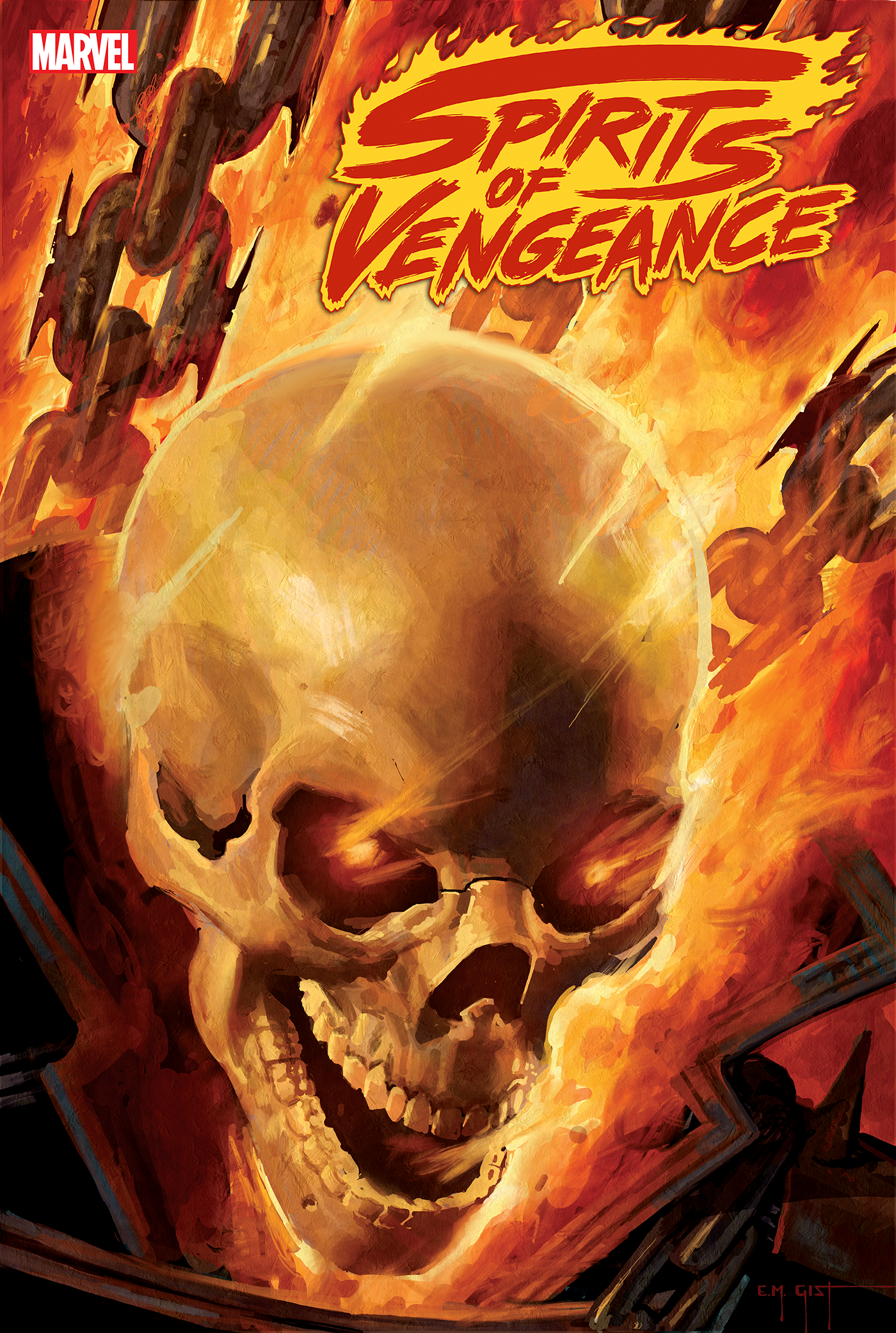 SPIRITS OF VENGEANCE #1 E.M. GIST VARIANT - End Of The Earth Comics