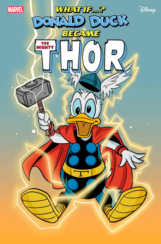 MARVEL & DISNEY: WHAT IF...? DONALD DUCK BECAME THOR #1 PHIL NOTO DONALD DUCK TH OR VARIANT - End Of The Earth Comics