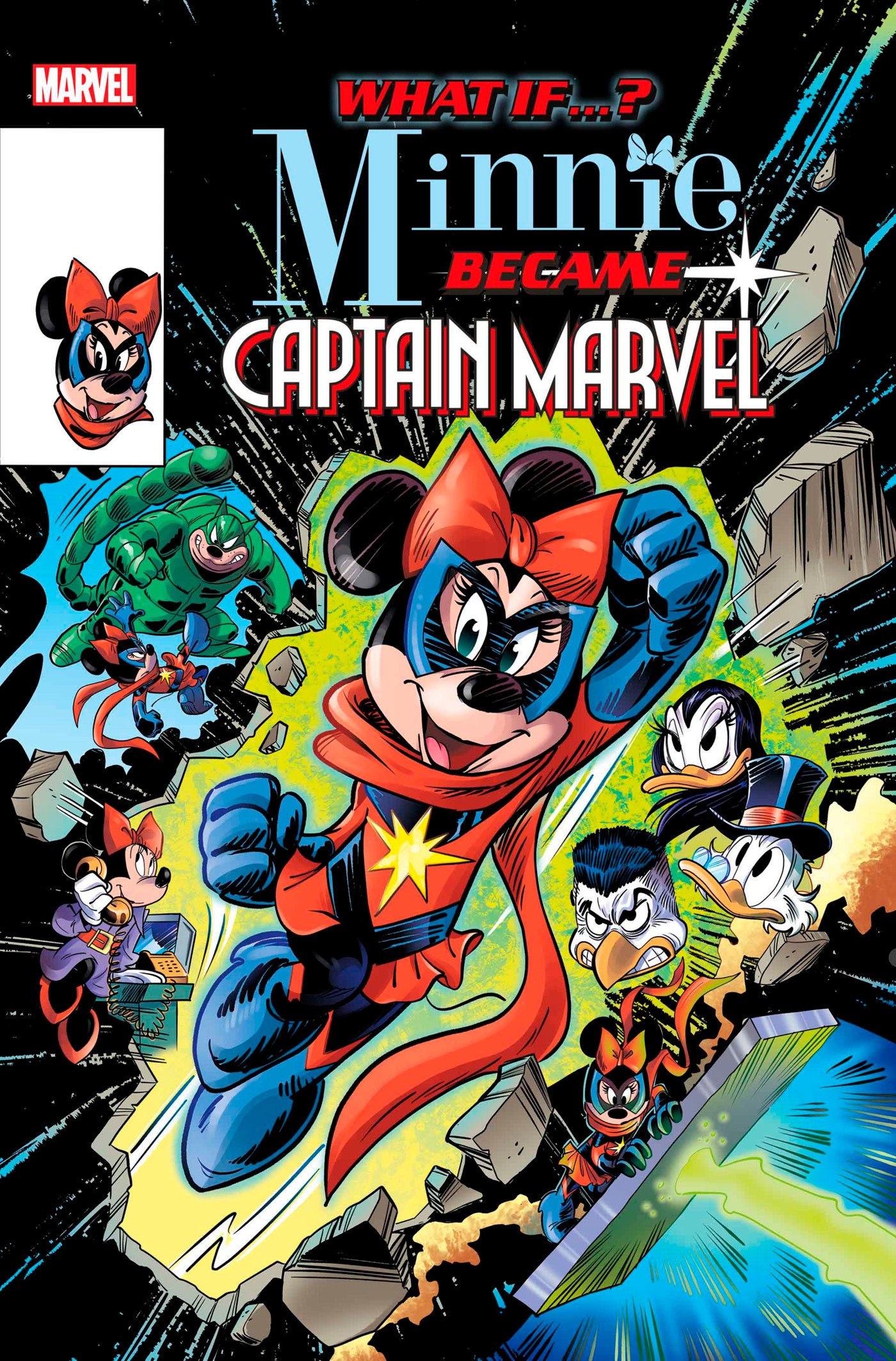 MARVEL & DISNEY: WHAT IF...? MINNIE BECAME CAPTAIN MARVEL #1 - End Of The Earth Comics