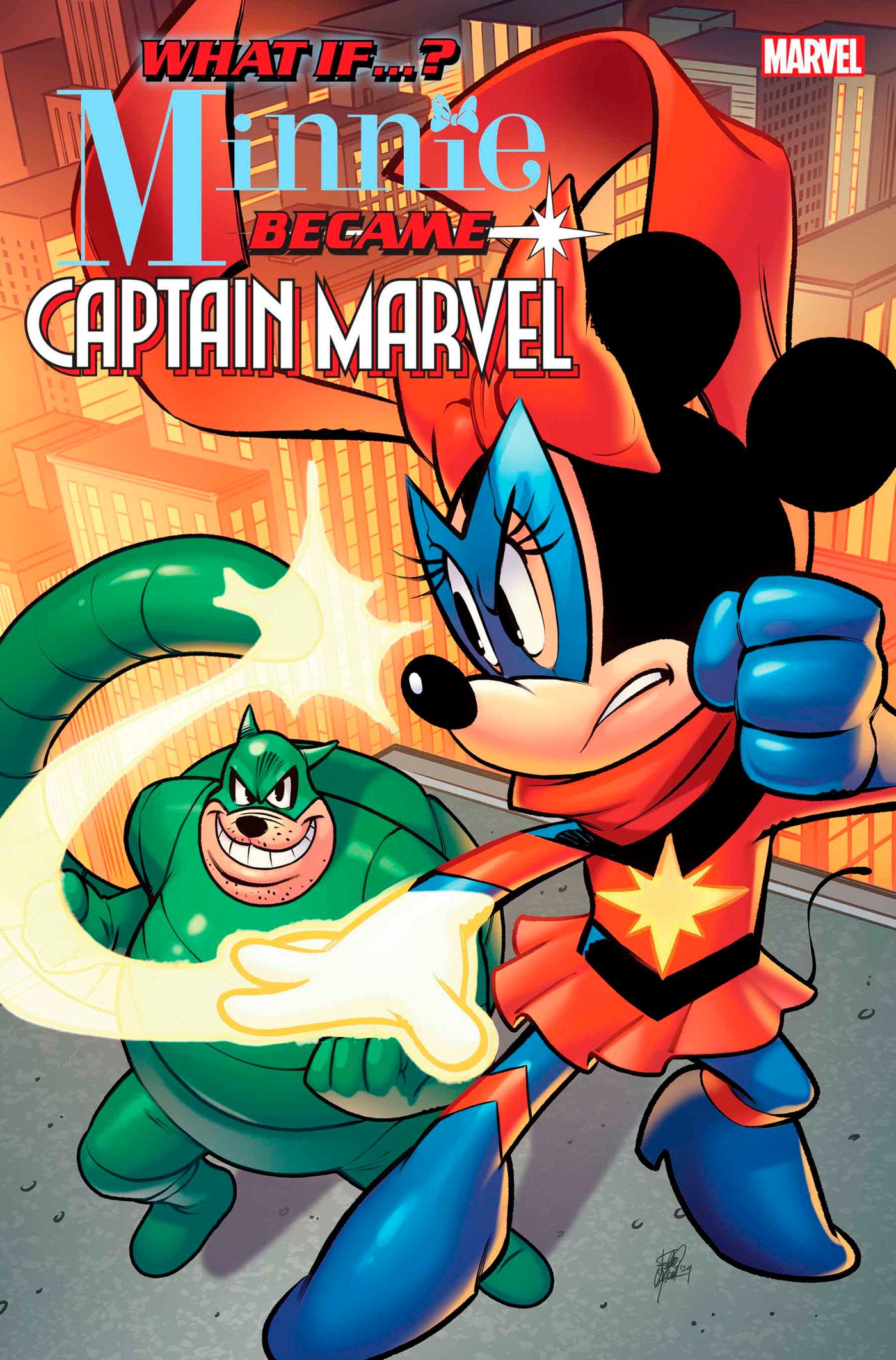 MARVEL & DISNEY: WHAT IF...? MINNIE BECAME CAPTAIN MARVEL #1 ELENA CASAGRANDE VA RIANT - End Of The Earth Comics