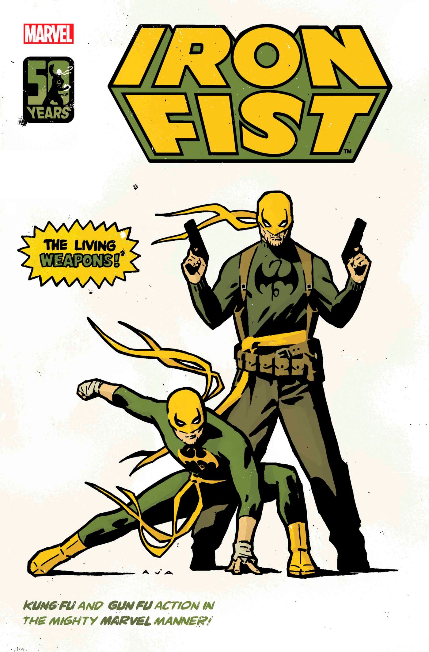 IRON FIST 50TH ANNIVERSARY SPECIAL #1 DAVID AJA VARIANT - End Of The Earth Comics