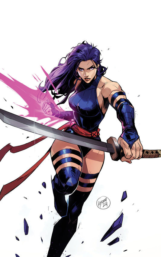 PSYLOCKE #1 HICHAM HABCHI RATIO VIRGIN 2ND PRINTING VARIANT 1:25