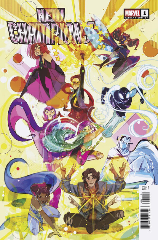 NEW CHAMPIONS #1 NICOLETTA BALDARI VARIANT 1:25