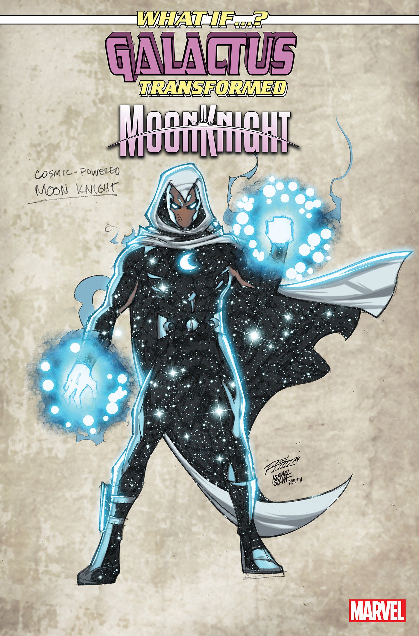 WHAT IF...? GALACTUS: GALACTUS TRANSFORMED MOON KNIGHT? #1 RON LIM DESIGN VARIAN T 1:10