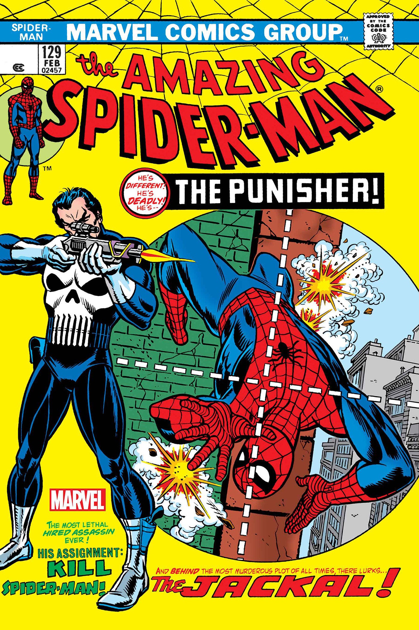 AMAZING SPIDER-MAN #129 FACSIMILE EDITION FOIL VARIANT [NEW PRINTING]