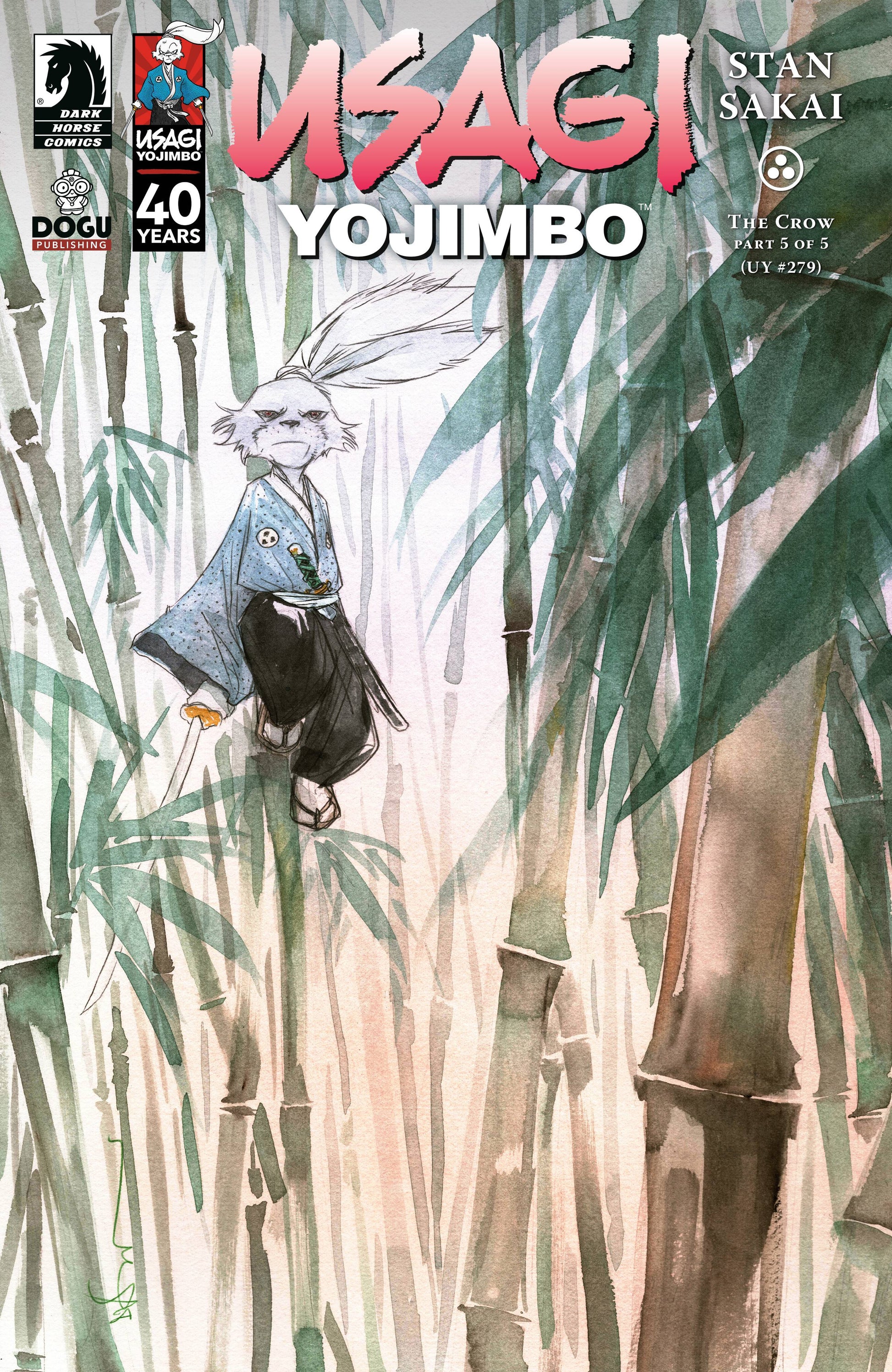 Usagi Yojimbo: The Crow #5 (CVR B) (Dustin Nguyen) - End Of The Earth Comics