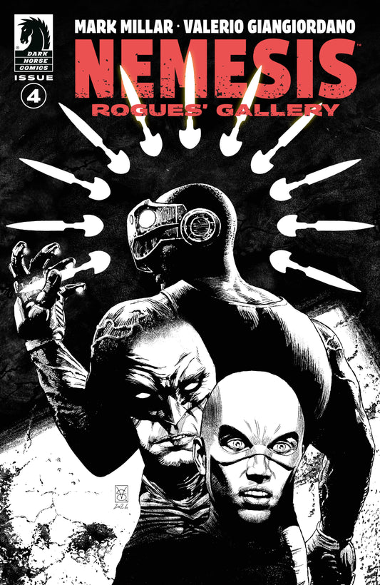 Nemesis: Rogues' Gallery #4 (CVR B) (B&W) (Valerio Giangiordano) - End Of The Earth Comics